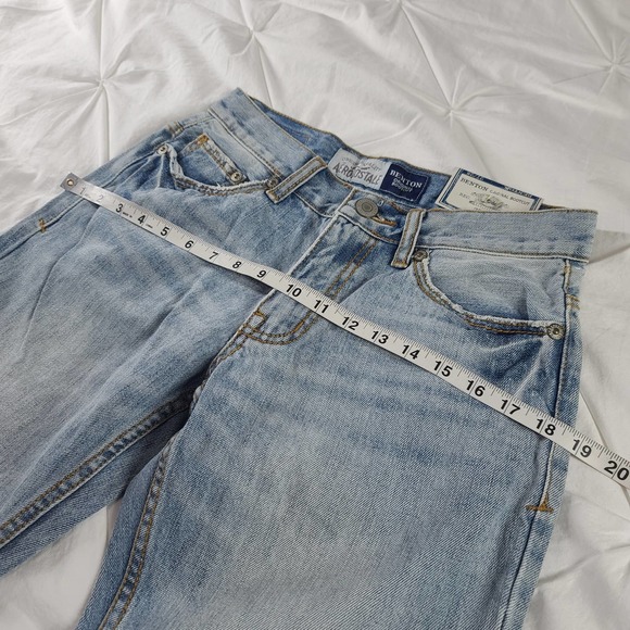 Aeropostale Jeans NOS Y2K Denim Mens 27/28 Distressed Benton Bootcut Light - Picture 11 of 15